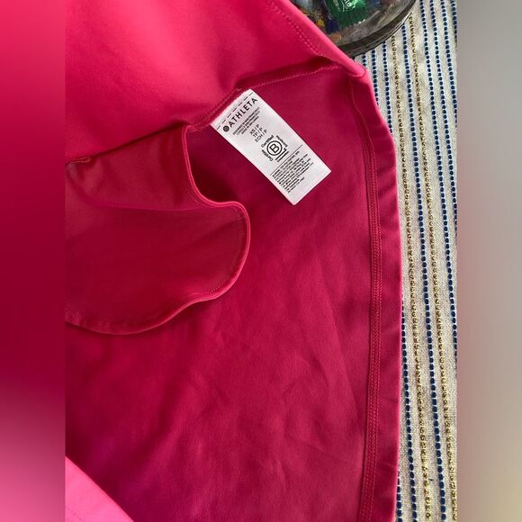 Athleta Conscious Dress Salvia Pink Sport Pocket Sleeveless Sz XSP - Picture 7 of 8